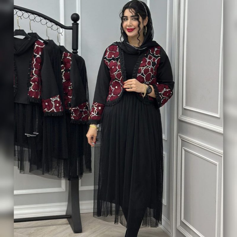 ️کت دامن شال شهرزاد (پک 2 عددی)