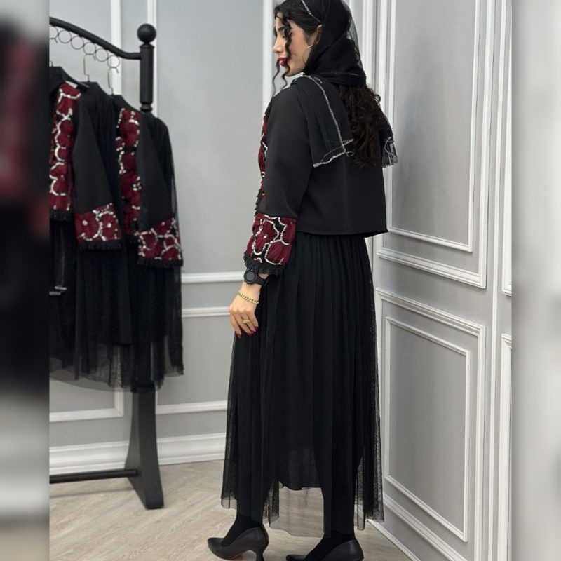 ️کت دامن شال شهرزاد (پک 2 عددی)