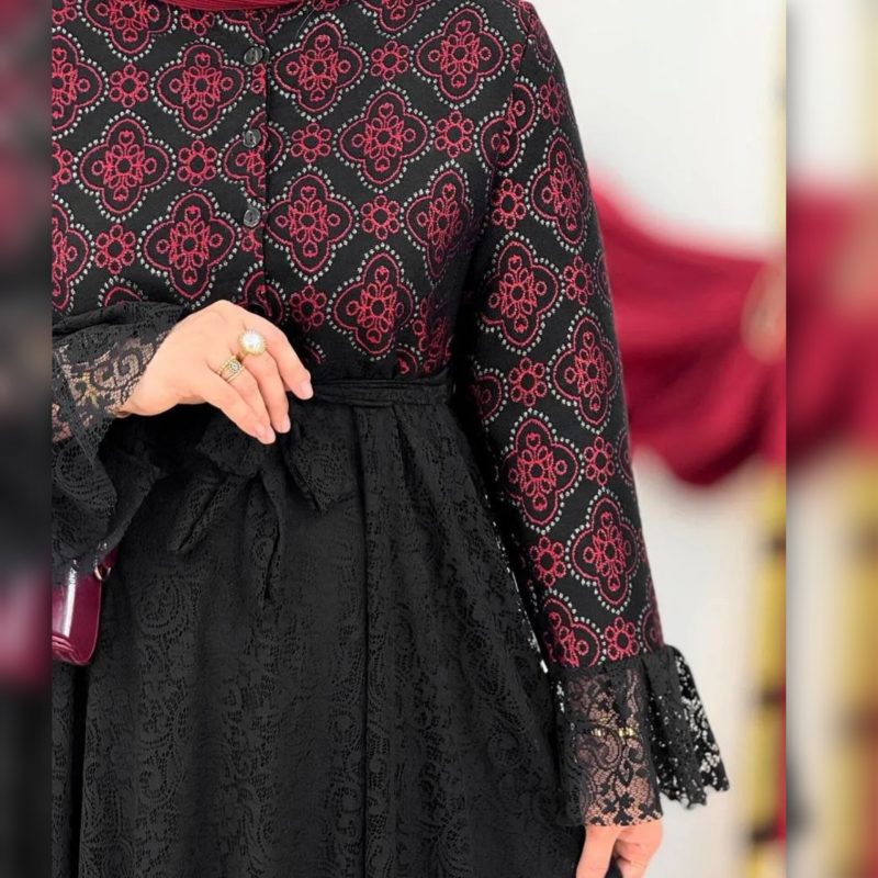 ️مدل پیراهن یلدایی فروغ (پک 3 عددی)