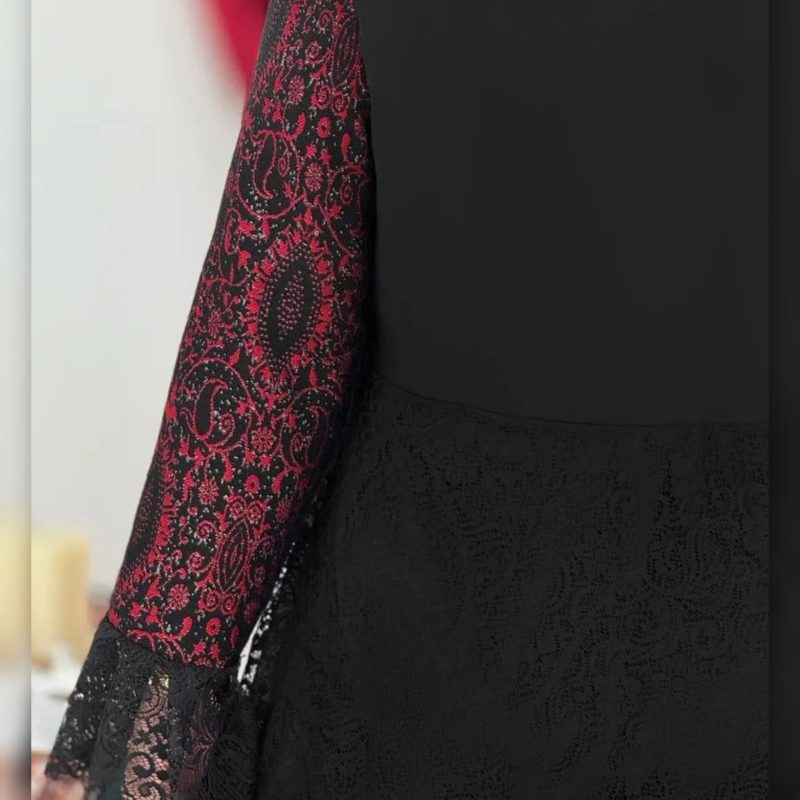 ️مدل پیراهن یلدایی فروغ (پک 3 عددی)