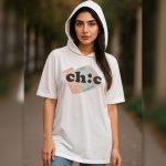️تیشرت باکسی کلاه دار chic عمده (پک 6 عددی)