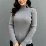 ️بلوز یقه اسکی گلدوزی LV (پک 6 عددی)