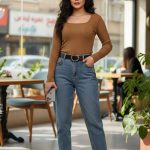 ️بلوز بیسیک یقه خشتی (پک 6 عددی)