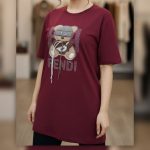 تیشرت لانگ نگینی (پک 6 عددی)