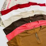 ️تیشرت نیم آستین نیم زیپ (پک 6 عددی)