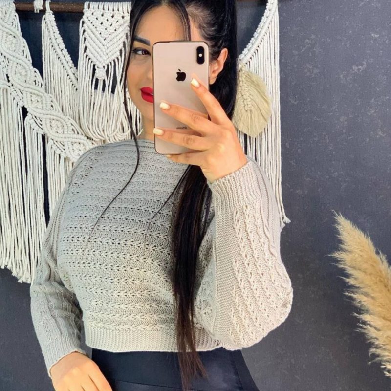 کراپ بافت فندقی (پک 6 عددی)