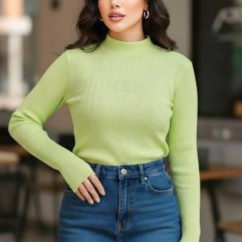 ️نیمتنه استین فینگری نگینی (پک 5 عددی)