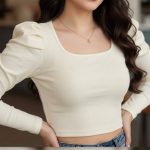 ️نیمتنه سرشانه چیندار (پک 6 عددی)