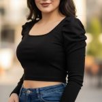 ️نیمتنه سرشانه چیندار (پک 6 عددی)