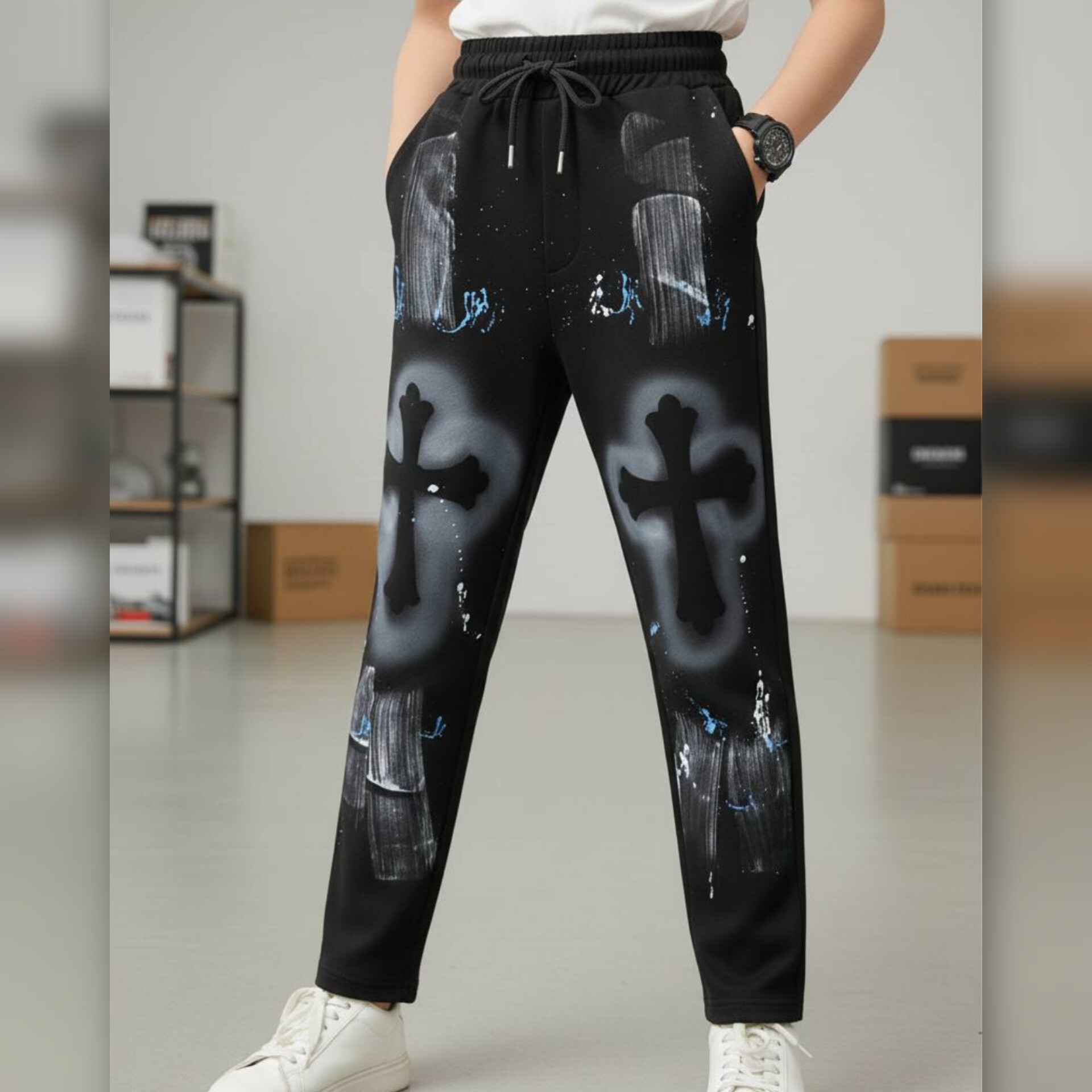 شلوار بگ پیستوله ای دخترانه و پسرانه ( پک 6 عددی)