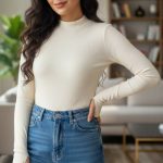 ️بادی بیسیک یقه ۳ سانت فینگری (پک 8 عددی)