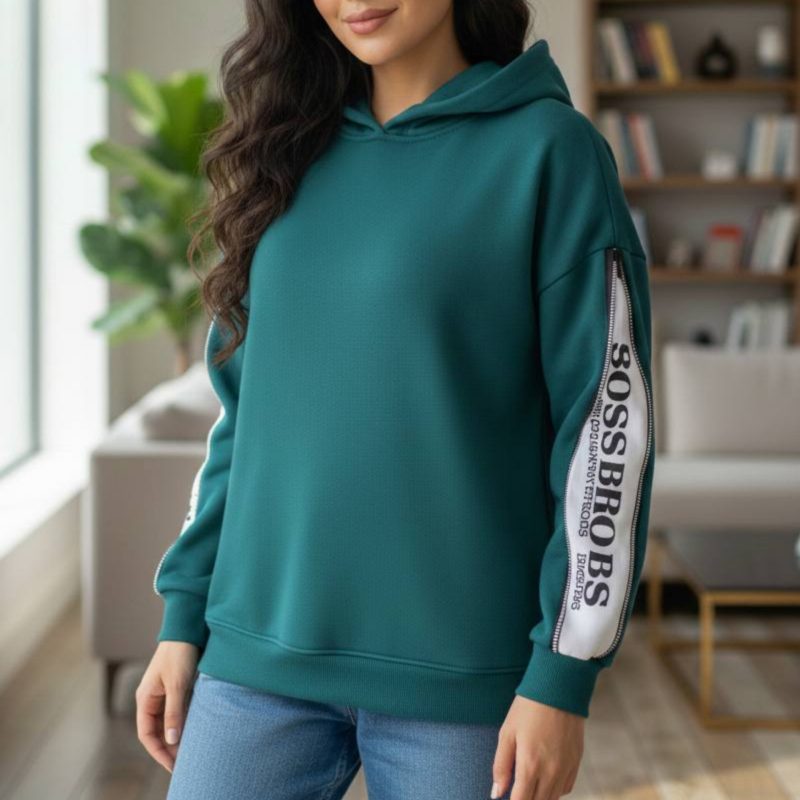 هودی آستین زیپ (پک 6 عددی)