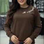 ️بلوز آستین دار چاپ دار (پک 6 عددی)