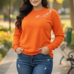 ️بلوز آستین دار چاپ دار (پک 6 عددی)