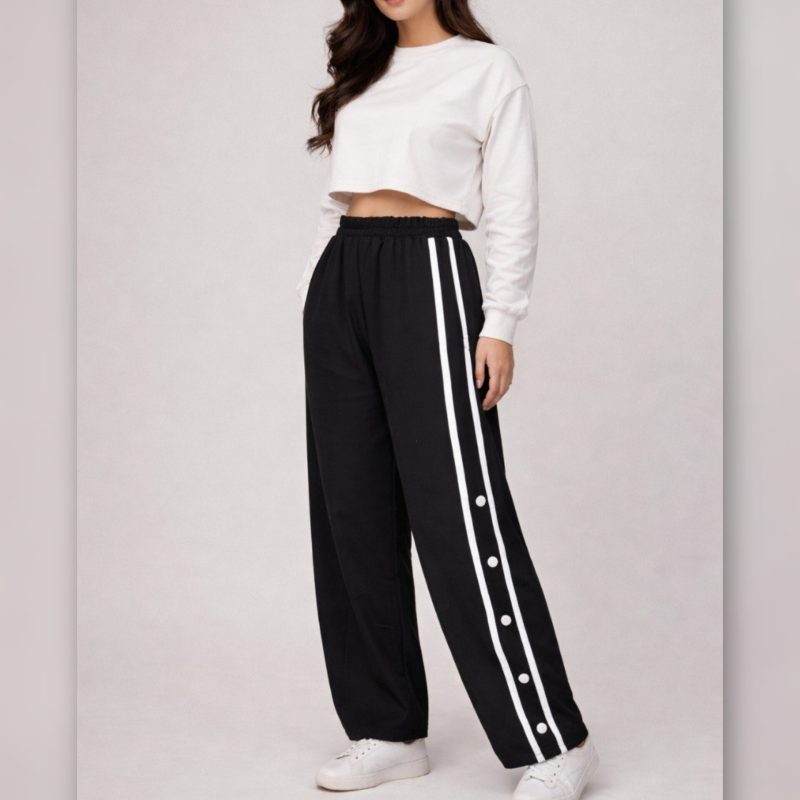 ️شلوار اسلش بگ قواره دار (پک 4 عددی)