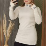 ️تونیک فینگر دار یقه اسکی (پک 6 عددی)