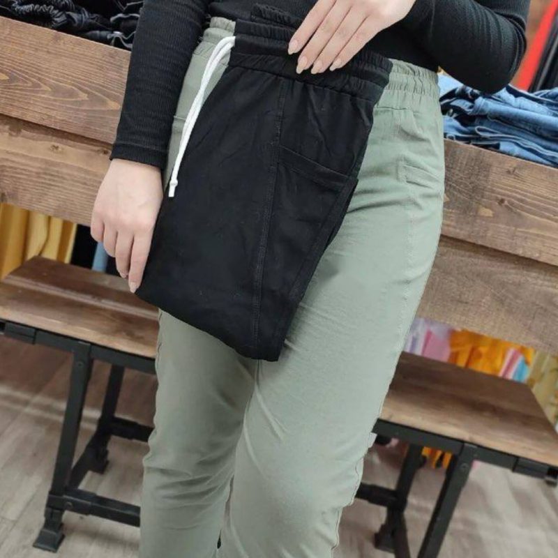 ️شلوار جاگر جیب طرح مثلثی (پک 5 عددی)