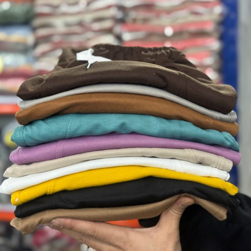 ️شلوار جاگر جیب طرح مثلثی (پک 5 عددی)