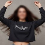 ️کراپ باکسی آستین بلند (پک 6 عددی)