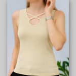 ️تاپ حلقه ای یقه اشکی (پک 6 عددی)