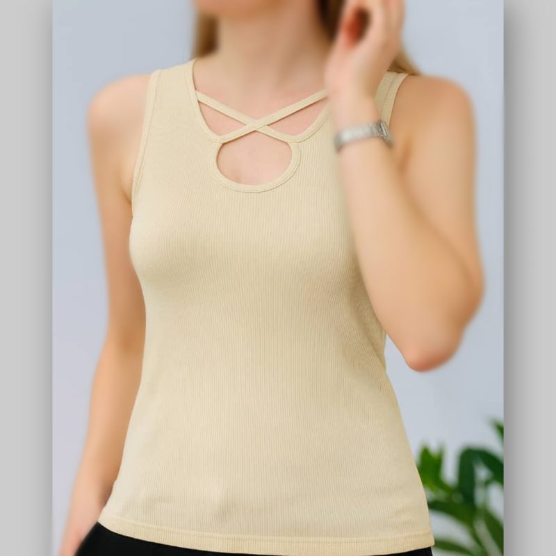 ️تاپ حلقه ای یقه اشکی (پک 6 عددی)