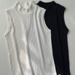 ️تاپ بیسیک یقه ۵ سانت (پک 5 عددی)