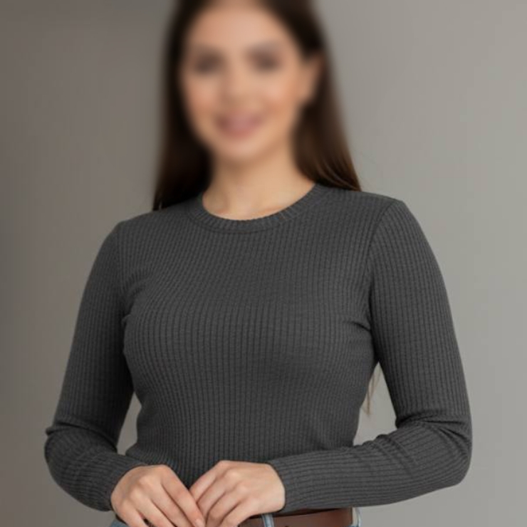 ️بلوز بیسیک یقه گرد (پک 6 عددی)