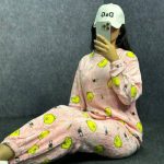 ️ست بلوز و شلوار تدی استیکری (پک 6 عددی)