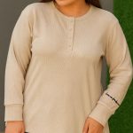 ️بلوزاستین بلند 4 دکمه (پک 4 عددی)