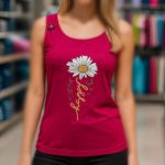 ️تاپ افتابگردان خرجکار گل (پک 5 عددی)