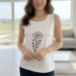 ️تاپ افتابگردان خرجکار گل (پک 5 عددی)