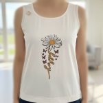 ️تاپ افتابگردان خرجکار گل (پک 5 عددی)