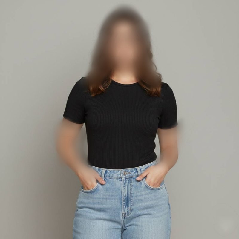 بادی بیسیک یقه گرد (پک 5 عددی)