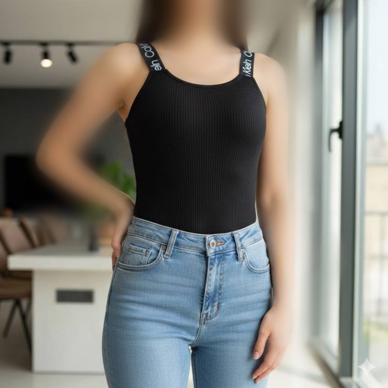 ️بادی سرشانه کش کلوین (پک 6 عددی)