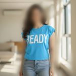 تیشرت استین سرخود چاپ Ready (پک 6 عددی)