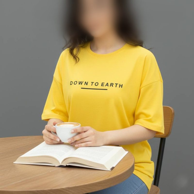 ️تیشرت باکسی ترک چاپ انگلیسی (پک 8 عددی)