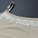 کراپ بند زنجیری جلو ریش رنگی (پک 4 عددی)