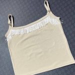 کراپ بند زنجیری جلو ریش رنگی (پک 4 عددی)