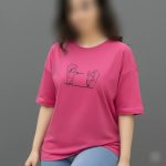 ️تیشرت ترک چاپ عروسکی (پک 8 عددی)