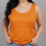 ️تاپ یقه گرد فول قواره (پک 4 عددی)