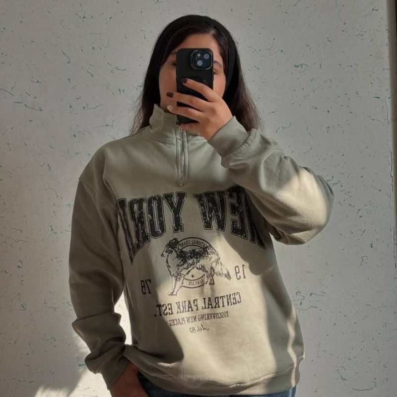 ️بلوز نیم زیپ نیویورک (پک 6 عددی)