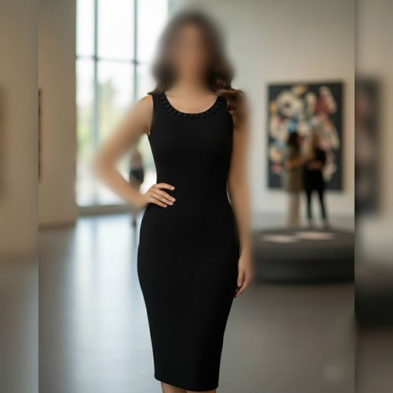 ️سارافون بلند مرواریدی(پک 6 عددی)