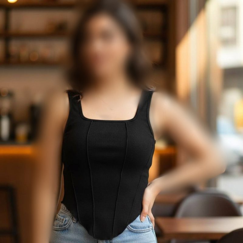 ️تاپ جلو ساسون پایین هلال ژول (پک 6 عددی)