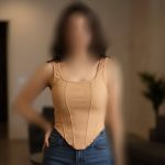 ️تاپ جلو ساسون پایین هلال ژول (پک 6 عددی)