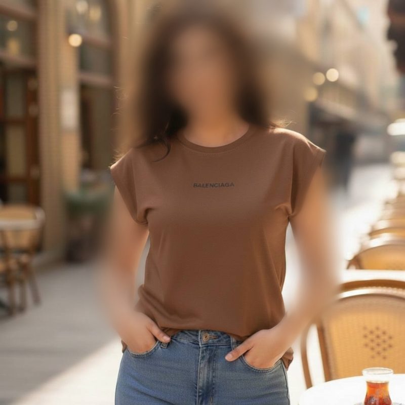 ️تیشرت استین سرخود (پک 6 عددی)