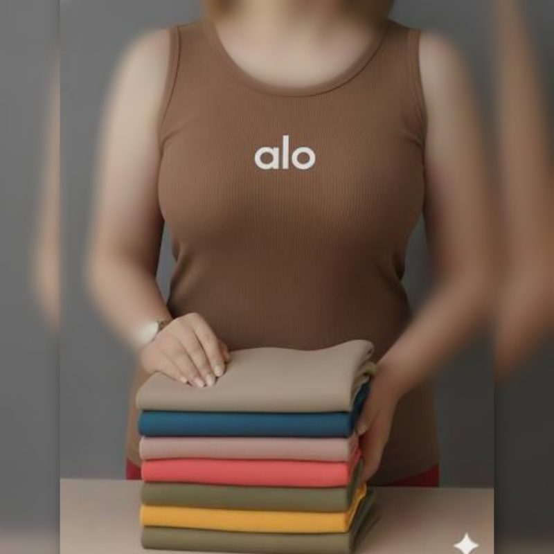 ️تاپ حلقه ای چاپ alo (پک 5 عددی)