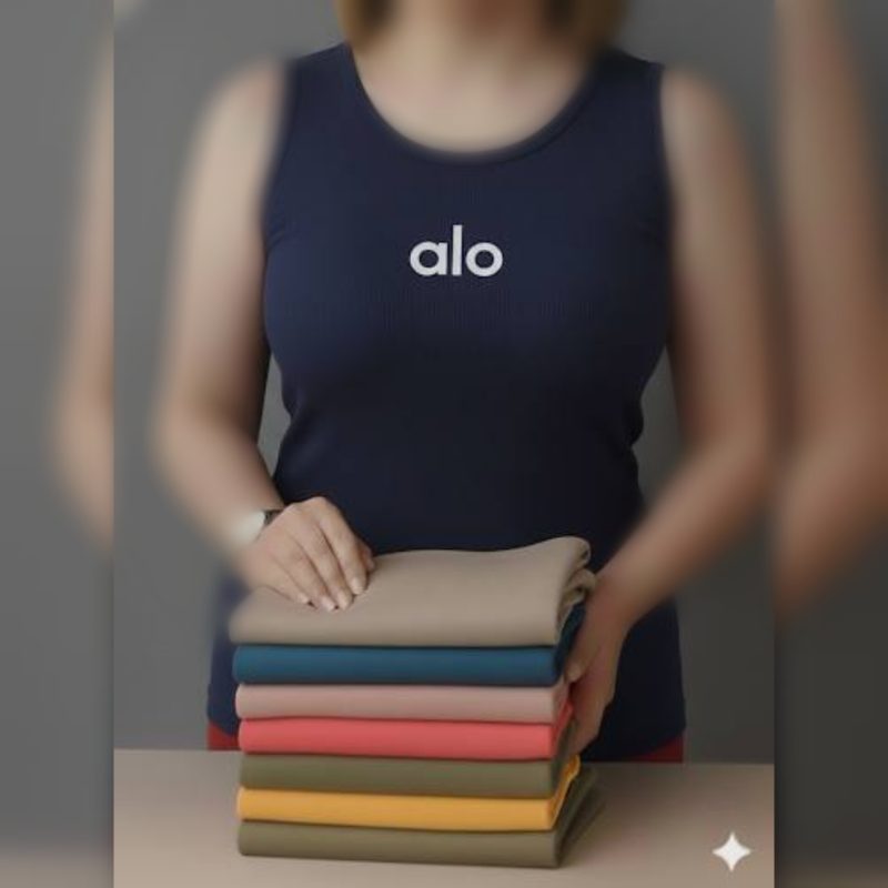 ️تاپ حلقه ای چاپ alo (پک 5 عددی)