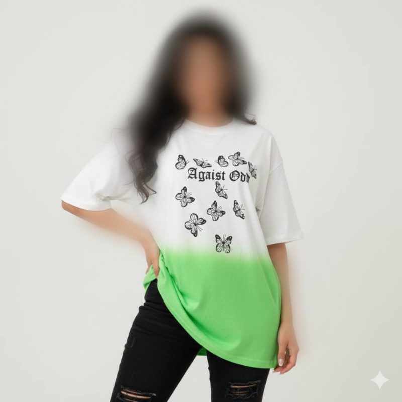 ️تونیک قواره دار چاپی (پک 4 عددی)