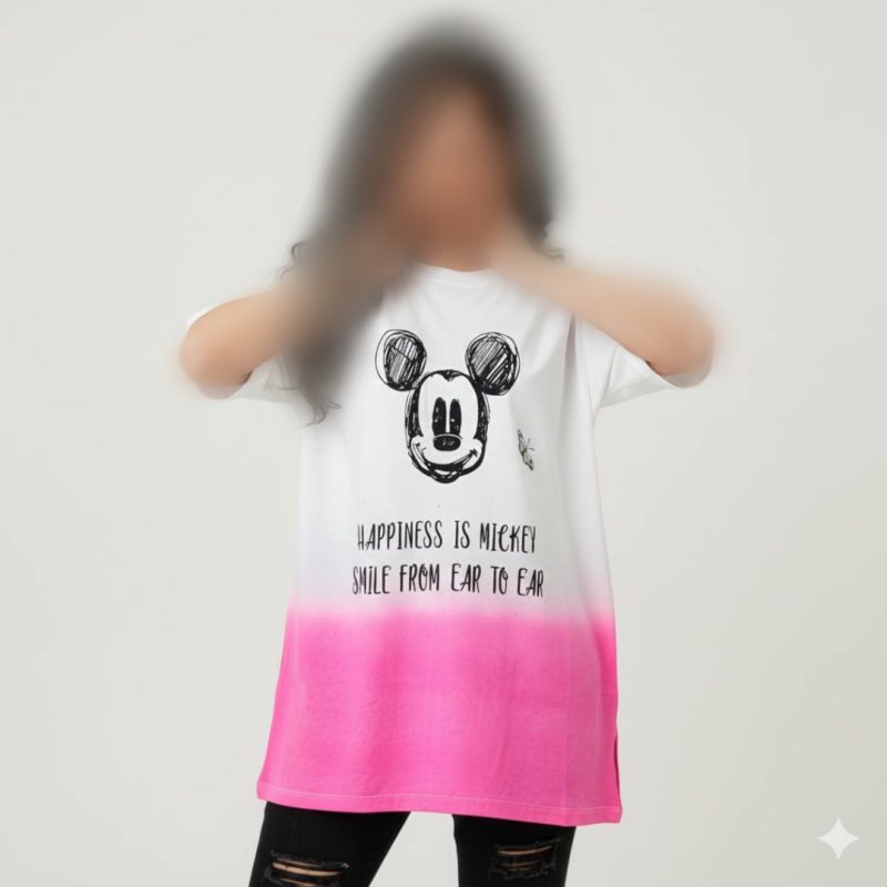 ️تونیک قواره دار چاپی (پک 4 عددی)