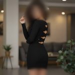 سارافون بلند فینگر دار پشت ضربدری (پک 6 عددی)